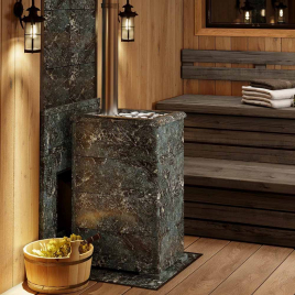 Дровяная печь Костер STONE Relax 28 Пироксенит