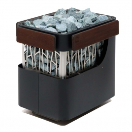 Электрическая печь BORN S180E Stone Black (Камень Черный), 18 кВт