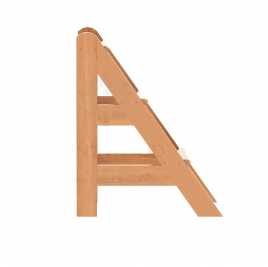 Лесенка для купели Bentwood, 3 ступени, дуб натуральный