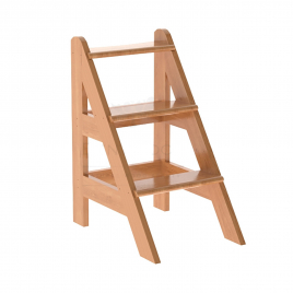 Лесенка для купели Bentwood, 3 ступени, дуб натуральный