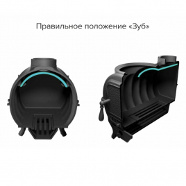 Отопительно-варочная печь Атмосфера Тайга Pro