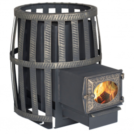 Печь для бани Березка Корвет 24 сетчатый кожух ДТ-3С
