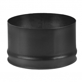 Стакан Везувий BLACK (AISI 430/0,5мм) д.115