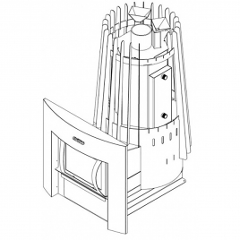 Теплообменник GrillD Cometa AISI 430 2 мм, 1,8 л